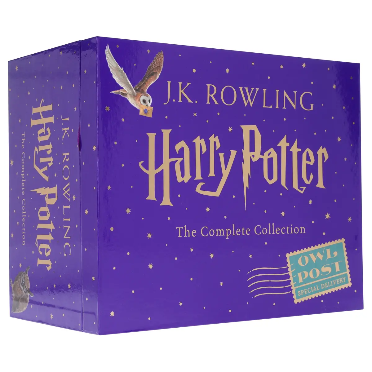 Harry Potter Magical Owl Post Box Set By J.K. Rowling: Complete 7 Books Children’S Collection With Fun Character Stickers! - Ages 9-11 - Hardback 1