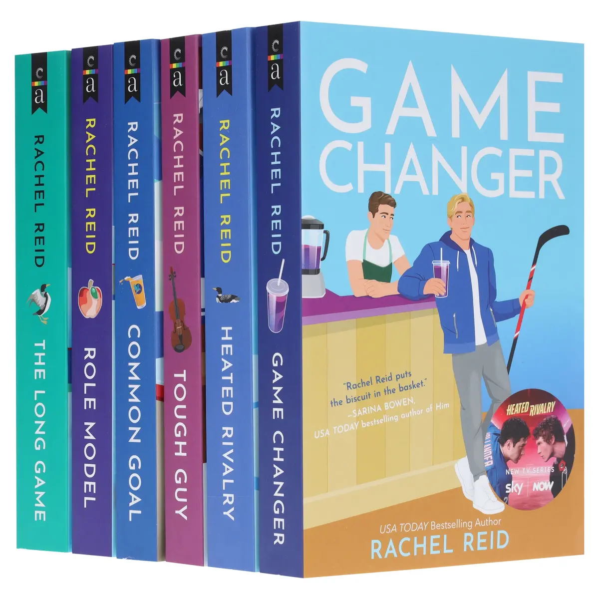 Heated Rivalry: Game Changers Series By Rachel Reid 6 Books Collection Set - Fiction - Paperback 1