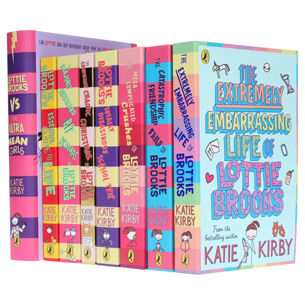 Lottie Brooks Series By Katie Kirby 8 Books Collection Set - Ages 9-12 - Paperback/Hardback 1