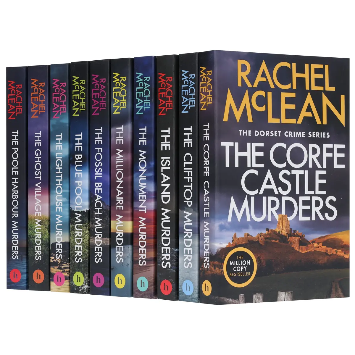 Dorset Crime Series By Rachel Mclean 1-10 Books Collection Set - Fiction - Paperback 1