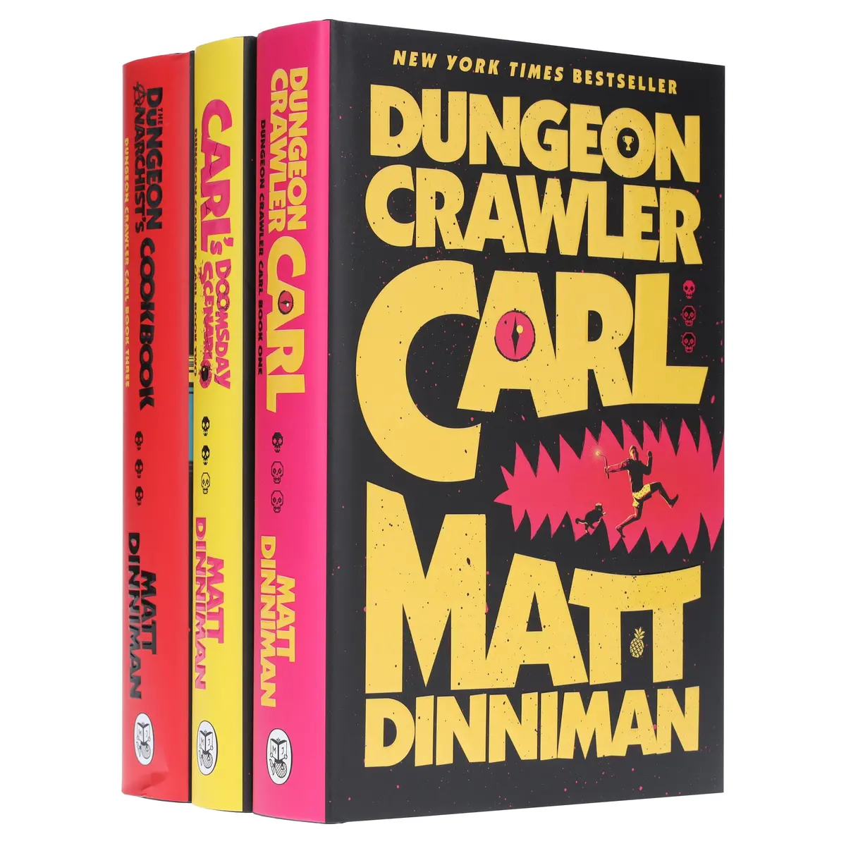 Dungeon Crawler Carl Series By Matt Dinniman 3 Books Collection Set - Fiction - Hardback 1