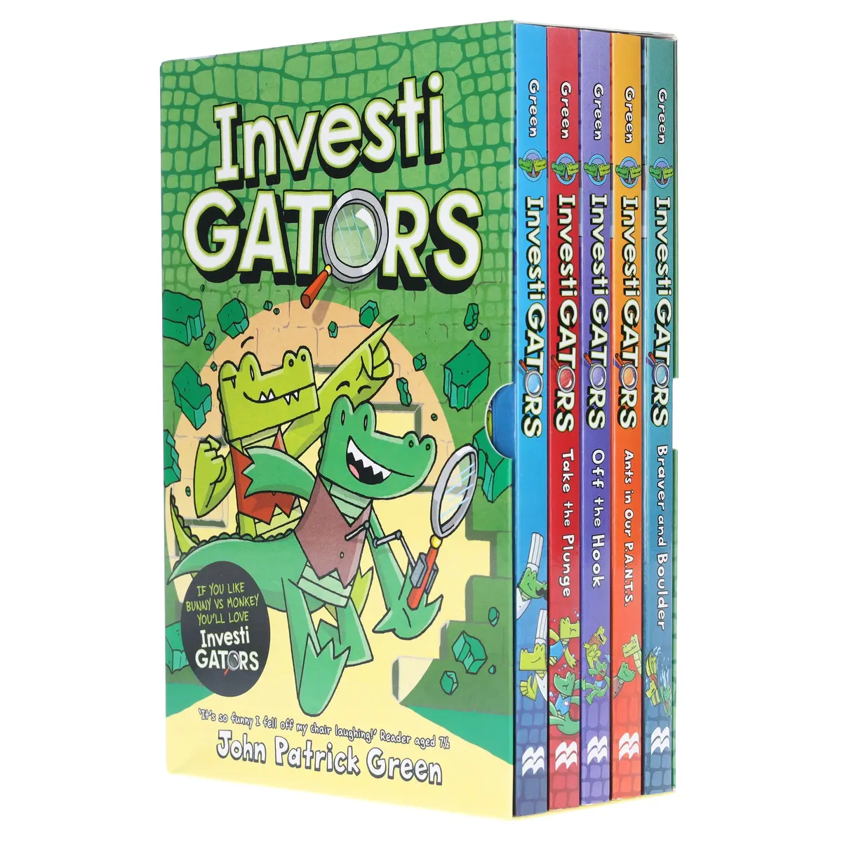 Investigators Series By John Patrick Green 5 Books Collection Set - Ages 7-9 - Paperback 1