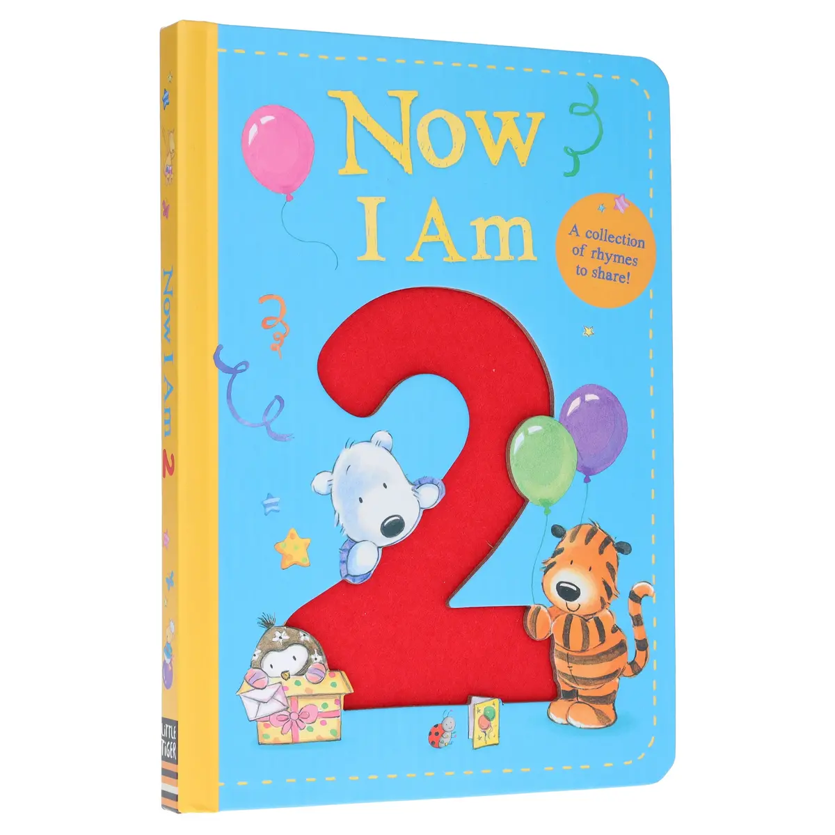 Now I Am 2: A Collection Of Rhymes To Share! By Rachel Baines - Ages 2+ - Board Book 1