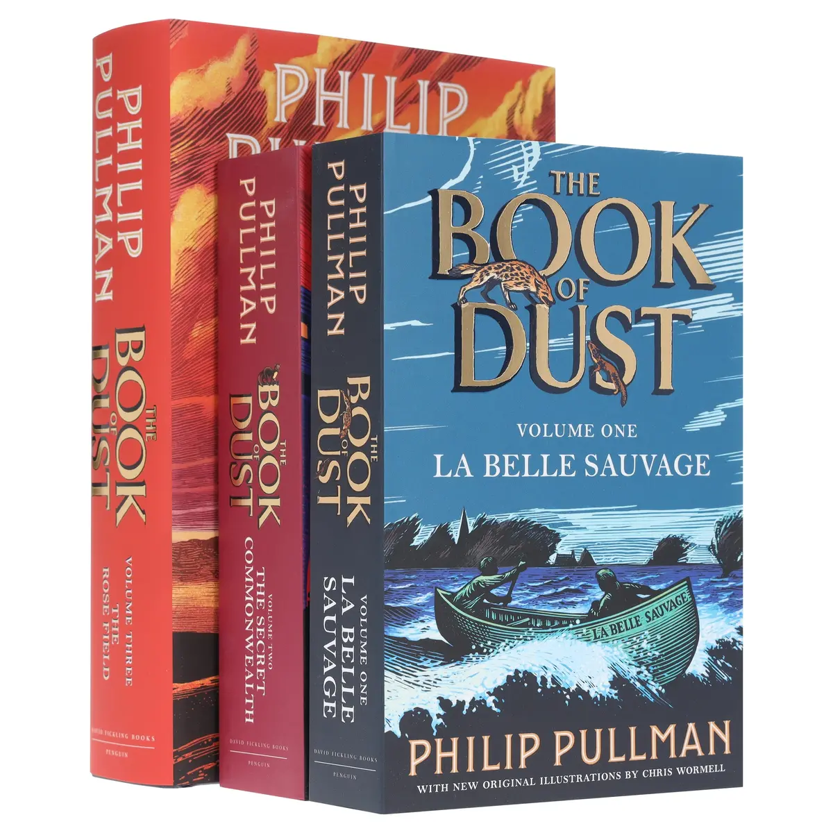 The Book Of Dust (Vol 1-3) (His Dark Materials) By Philip Pullman Illustrated 3 Books Collection Set - Ages 12-17 - Paperback/Hardback 1