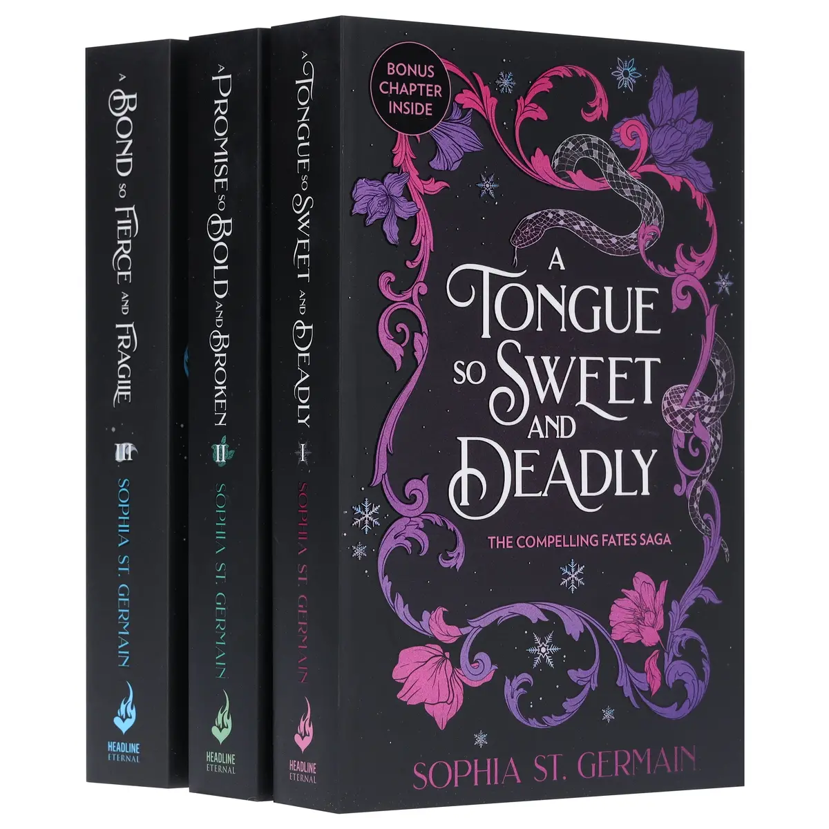 The Compelling Fates Saga By Sophia St. Germain 3 Books Collection Set - Fiction - Paperback 1