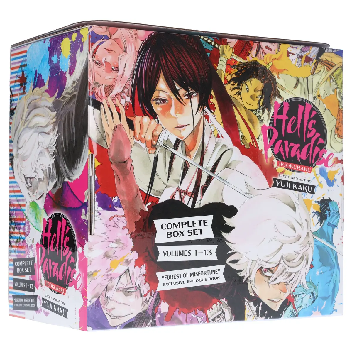 Hell's Paradise: Jigokuraku Volumes 1-13 Complete Collection Box Set By Yuji Kaku - Manga - Paperback 1