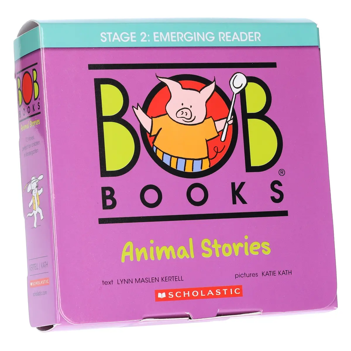 Bob Books: Animal Stories (Stage 2: Emerging Reader) 12 Books Collection Set By Scholastic - Ages 3-6 - Paperback 1