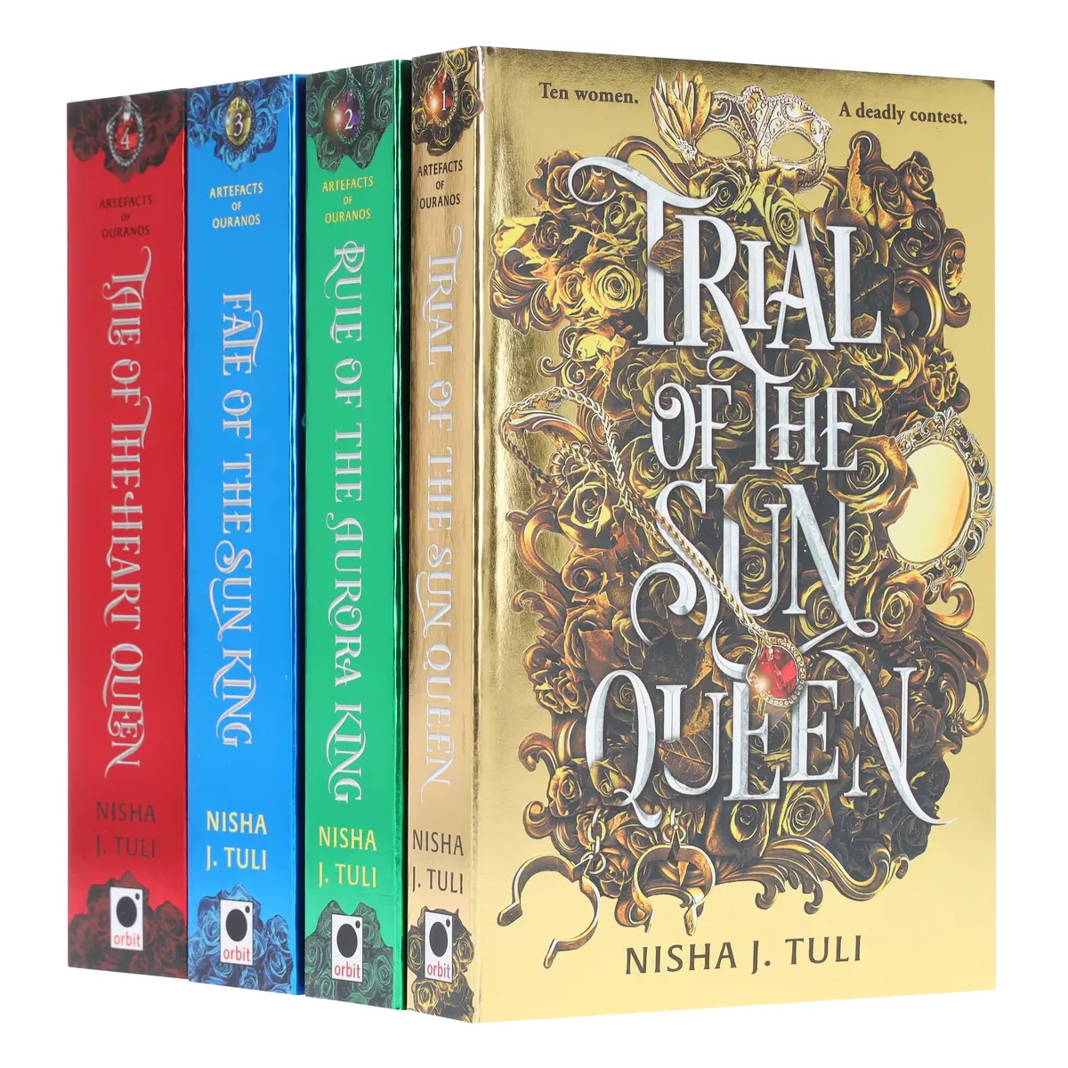 Artefacts Of Ouranos Series By Nisha J. Tuli 4 Books Collection Set - Fiction - Paperback 1