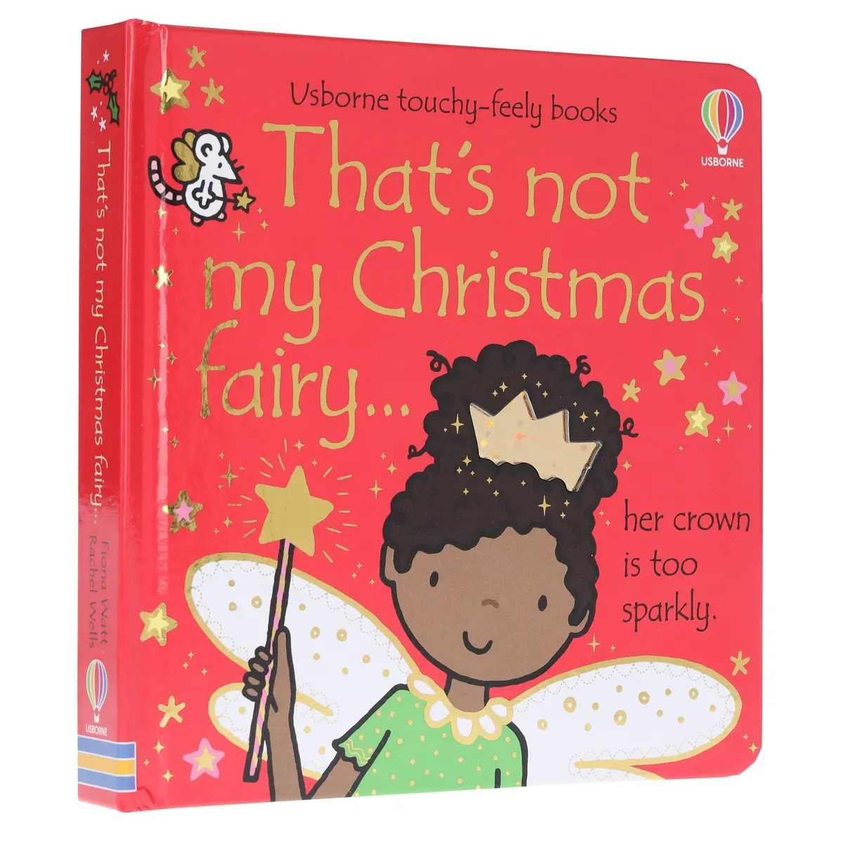 That's Not My Christmas Fairy By Fiona Watt (Usborne Touchy-Feely Books) - Ages 0-2 - Sprayed Edges Board Book 1