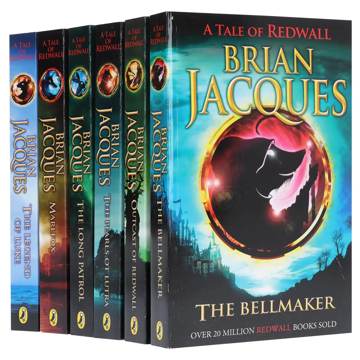 A Tale Of Redwall Series (Book 7-12) By Brian Jacques 6 Books Collection Set - Ages 9+ - Paperback 1