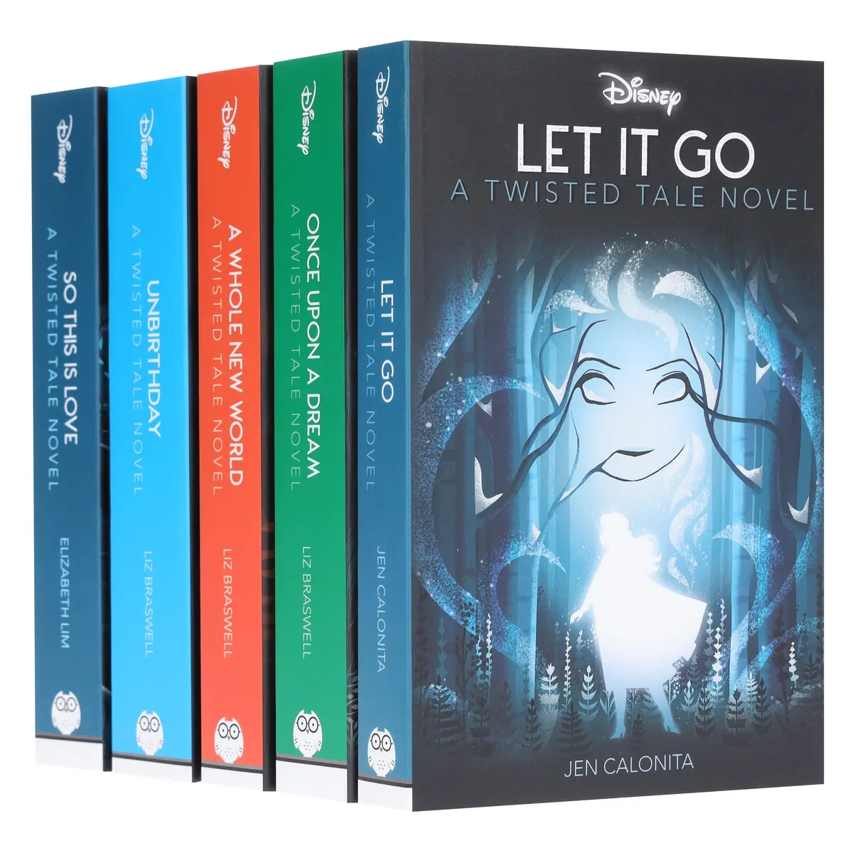 Disney Princess Twisted Tales Series 5 Books Collection Set - Ages 9+ - Paperback 1