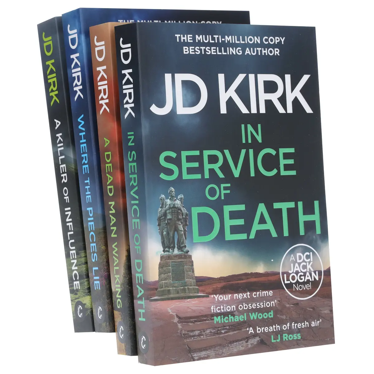 Dci Logan Crime Thrillers (Book 17-20) By Jd Kirk 4 Books Collection Set - Fiction - Paperback 1