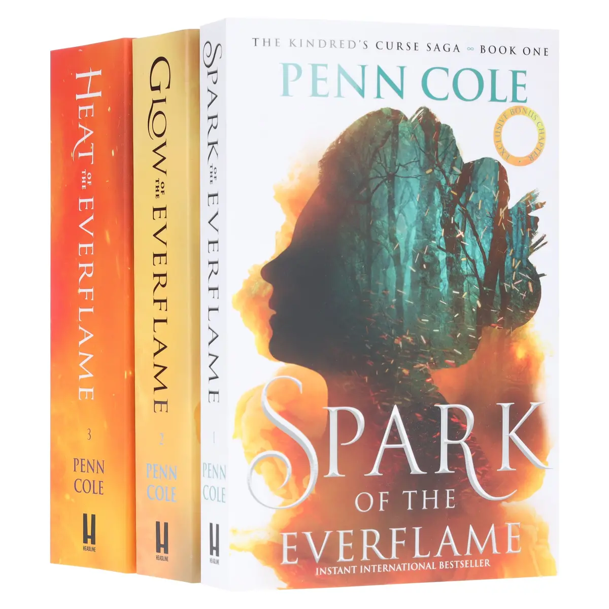 The Kindred's Curse Saga By Penn Cole 3 Books Collection Set - Fiction - Paperback 1