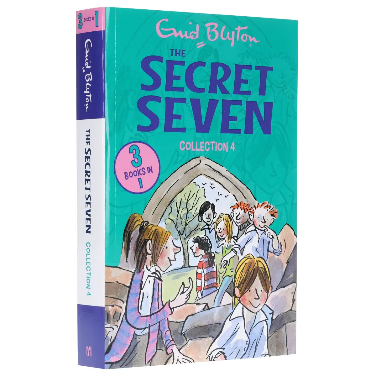 The Secret Seven Collection 4 (3 Books In 1) By Enid Blyton: Books 10-12 - Ages 6-8 - Paperback 1