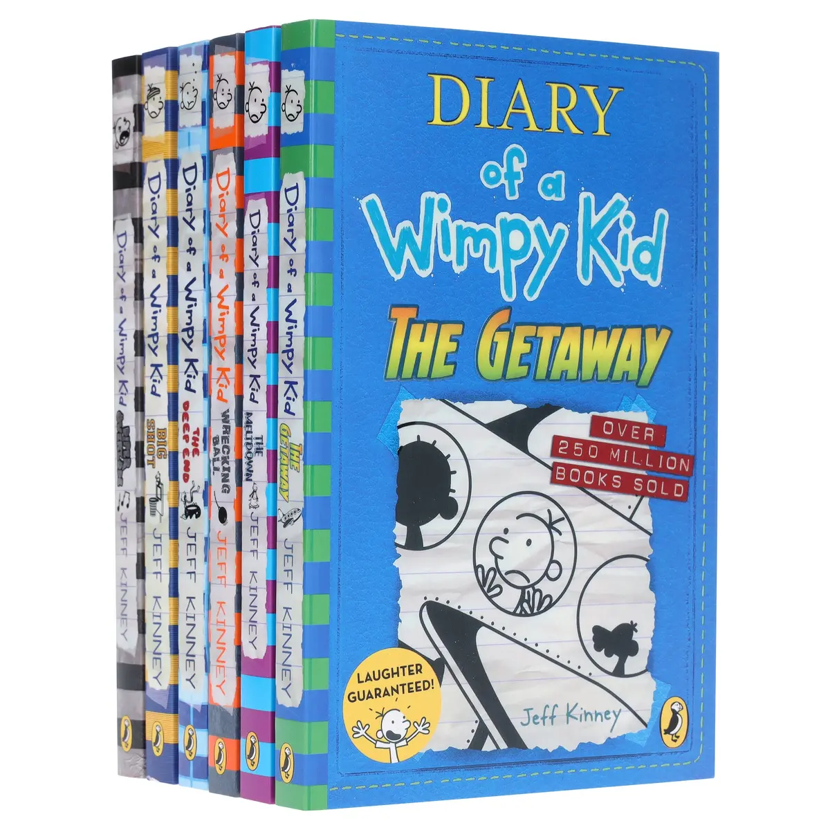 Diary Of A Wimpy Kid (Book 12-17) By Jeff Kinney: 6 Books Collection Set - Ages 7+ - Paperback 1