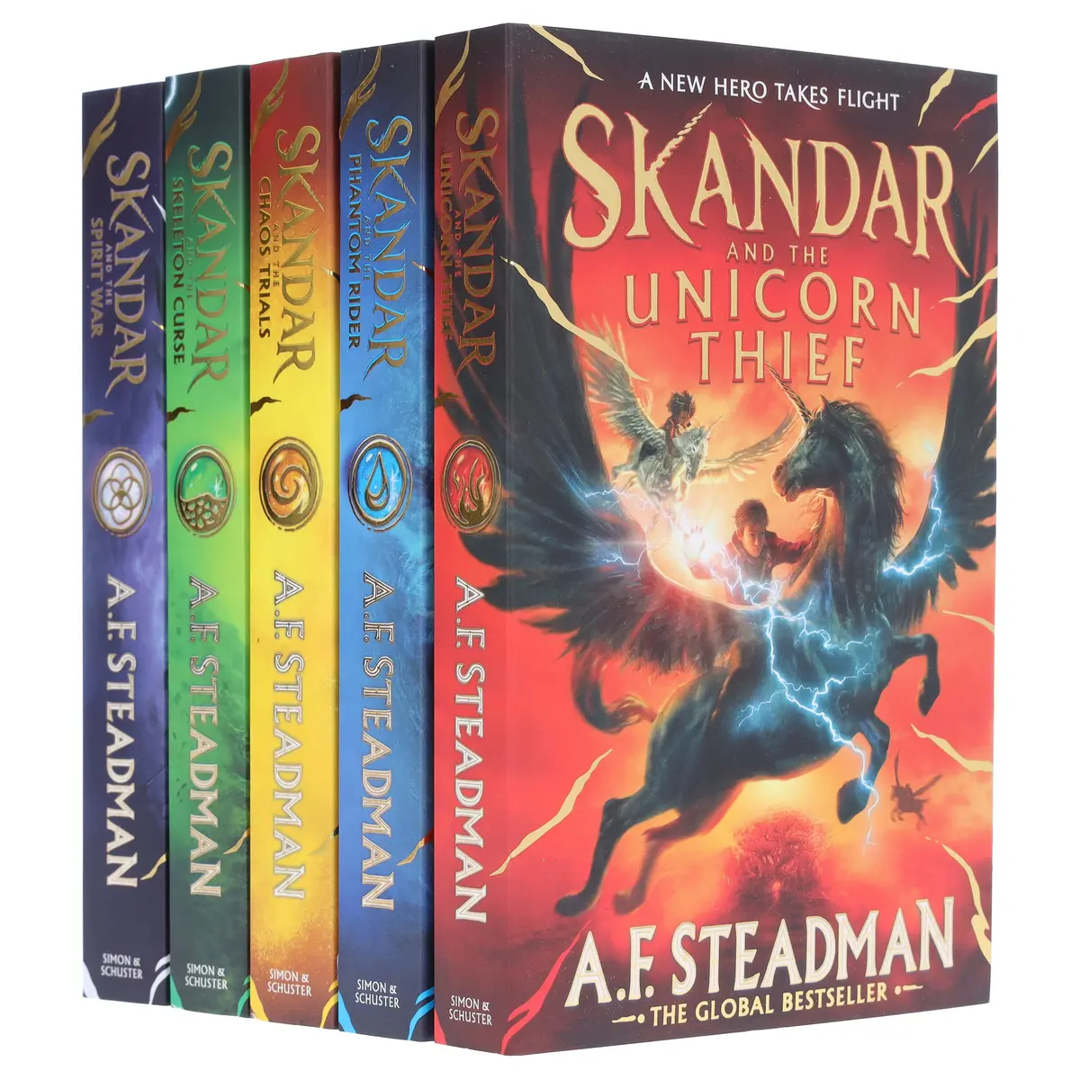 Skandar Series By A.F. Steadman 5 Books Collection Set - Ages 9-12 - Paperback 1