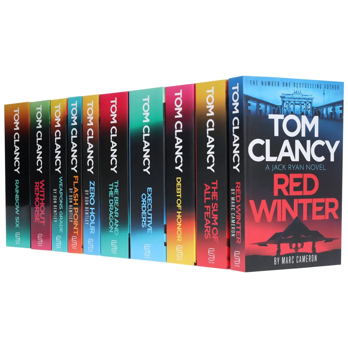 A Jack Ryan, Jr & John Clark Novels By Tom Clancy 10 Books Collection Set - Fiction - Paperback 1
