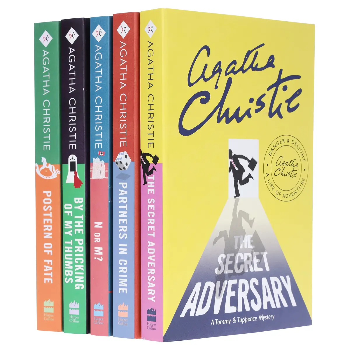 A Tommy And Tuppence Mystery Series By Agatha Christie 5 Books Collection Set - Fiction - Paperback 1