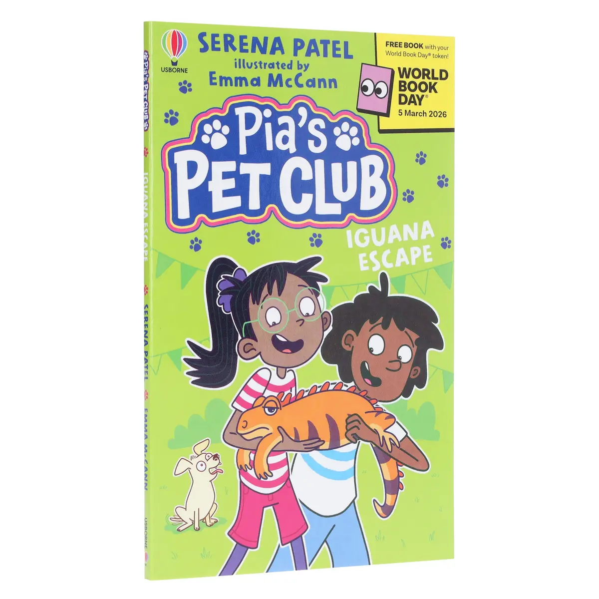 Pia's Pet Club: Iguana Escape: World Book Day 2026 By Serena Patel - Ages 7-10 - Paperback 1