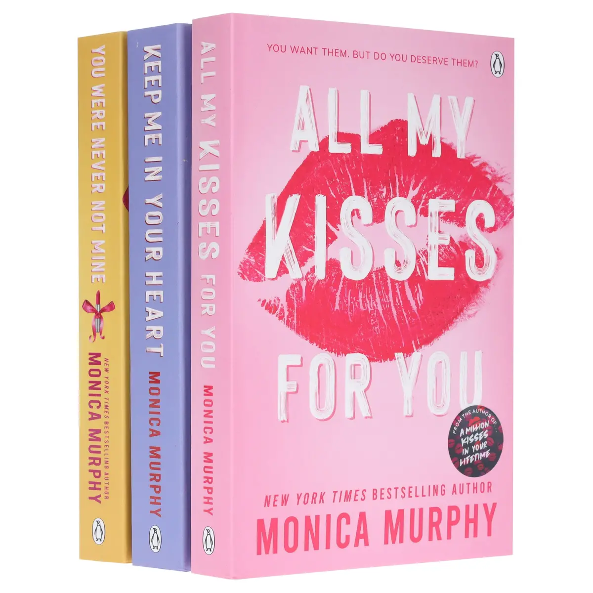 Lancaster Prep Series By Monica Murphy 3 Books Collection Set - Fiction - Paperback 1