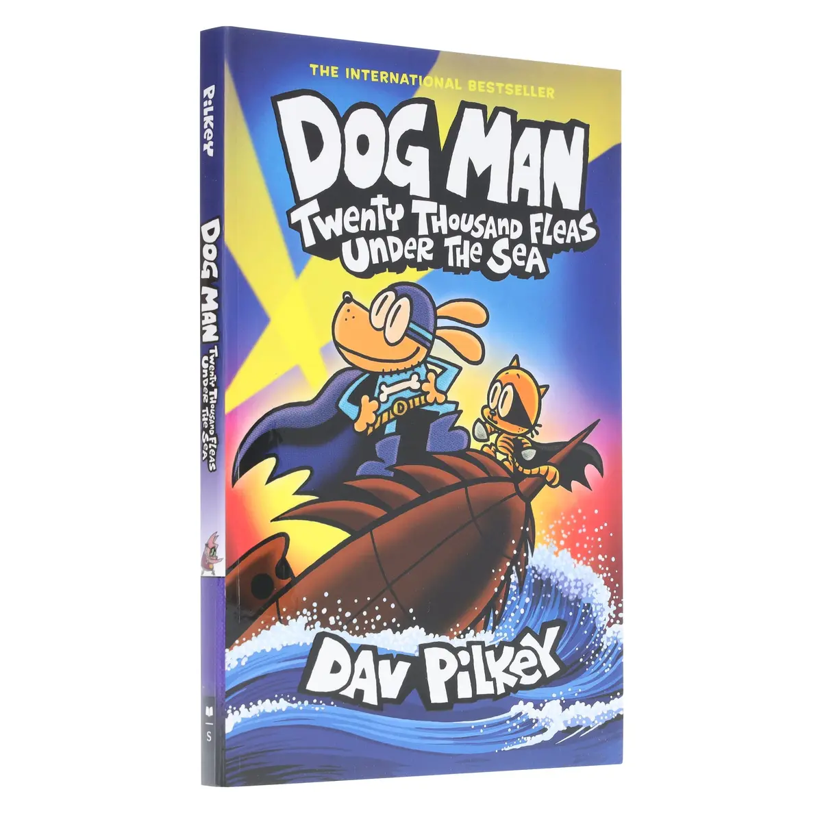 Dog Man 11: Twenty Thousand Fleas Under The Sea By Dav Pilkey - Ages 6-12 - Paperback 1