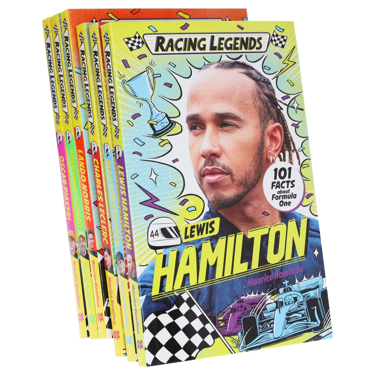 Racing Legends: 101 Facts About Formula One By Maurice Hamilton 6 Books Collection Set - Ages 7-9 - Paperback 1