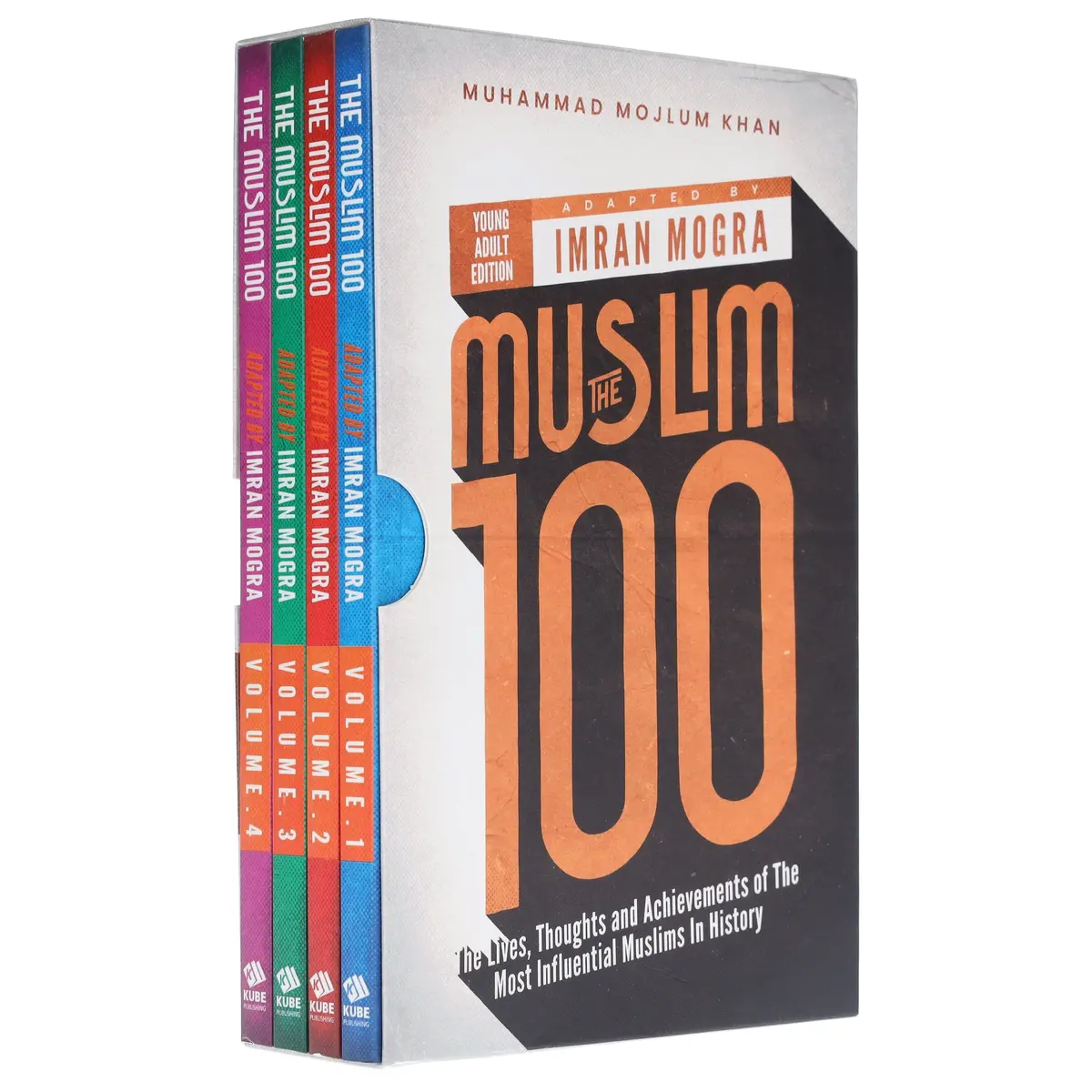 The Muslim 100 (Ya Edition) By Muhammad Mojlum Khan, Adapted By Imran Mogra 4 Books Collection Box Set - Ages 12-16 - Paperback 1