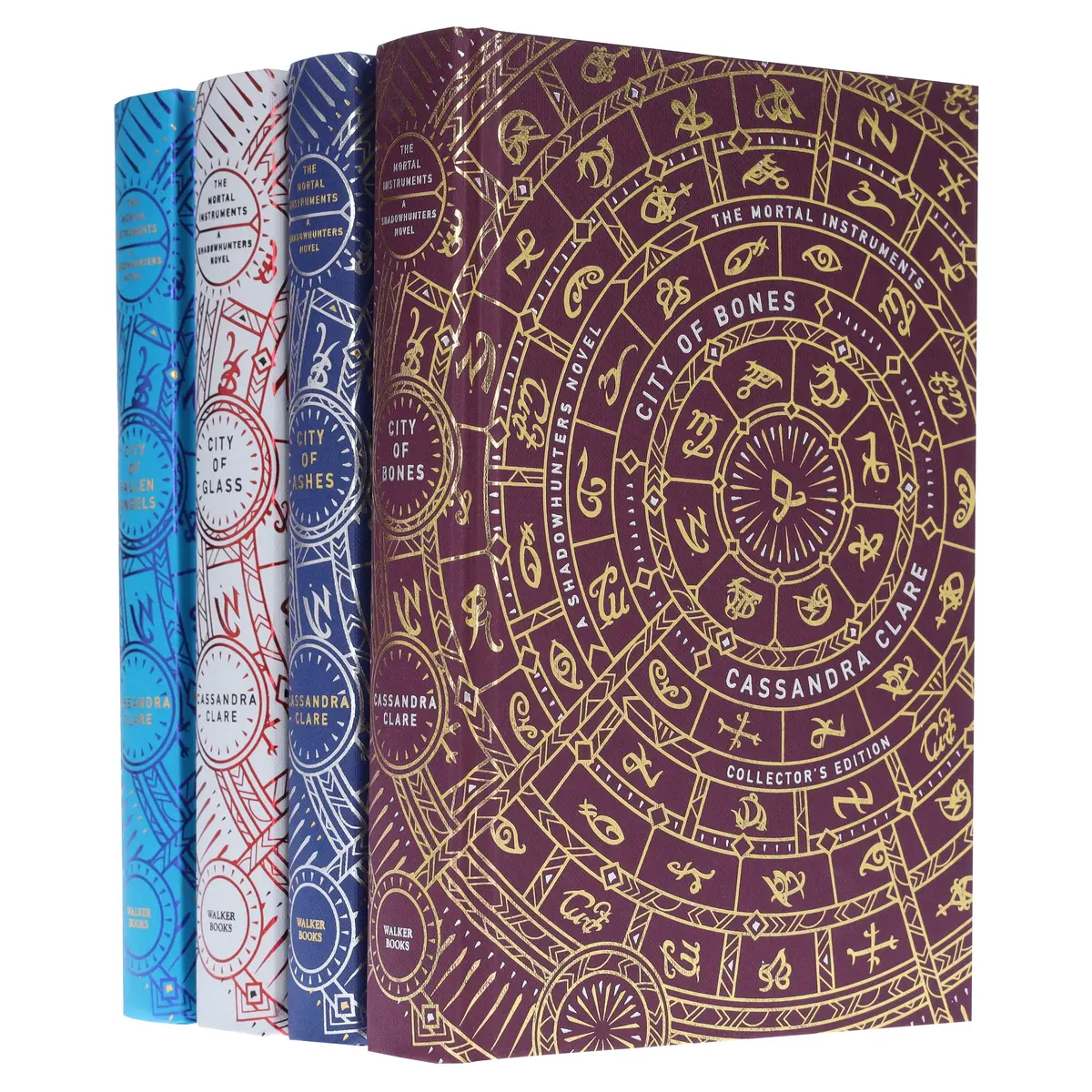 The Mortal Instruments By Cassandra Clare (A Shadowhunters Novel) 4 Book Collector's Edition Set - Ages 14+ - Hardback 1