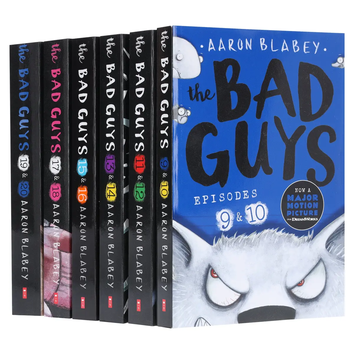 The Bad Guys Episodes 9-20 By Aaron Blabey 6 Books Collection Set - Ages 7-9 - Paperback 1