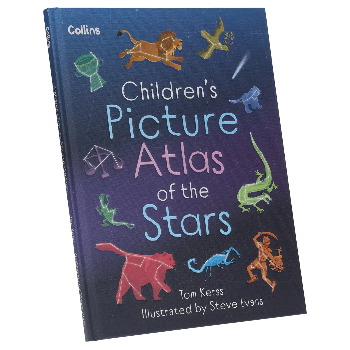 Children’S Picture Atlas Of The Stars By Tom Kerss - Ages 7-9 - Hardback 1