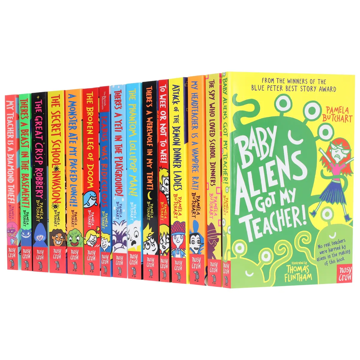 Baby Aliens Series By Pamela Butchart Illustrated 15 Books Collection Set – Ages 7-9 – Paperback 1