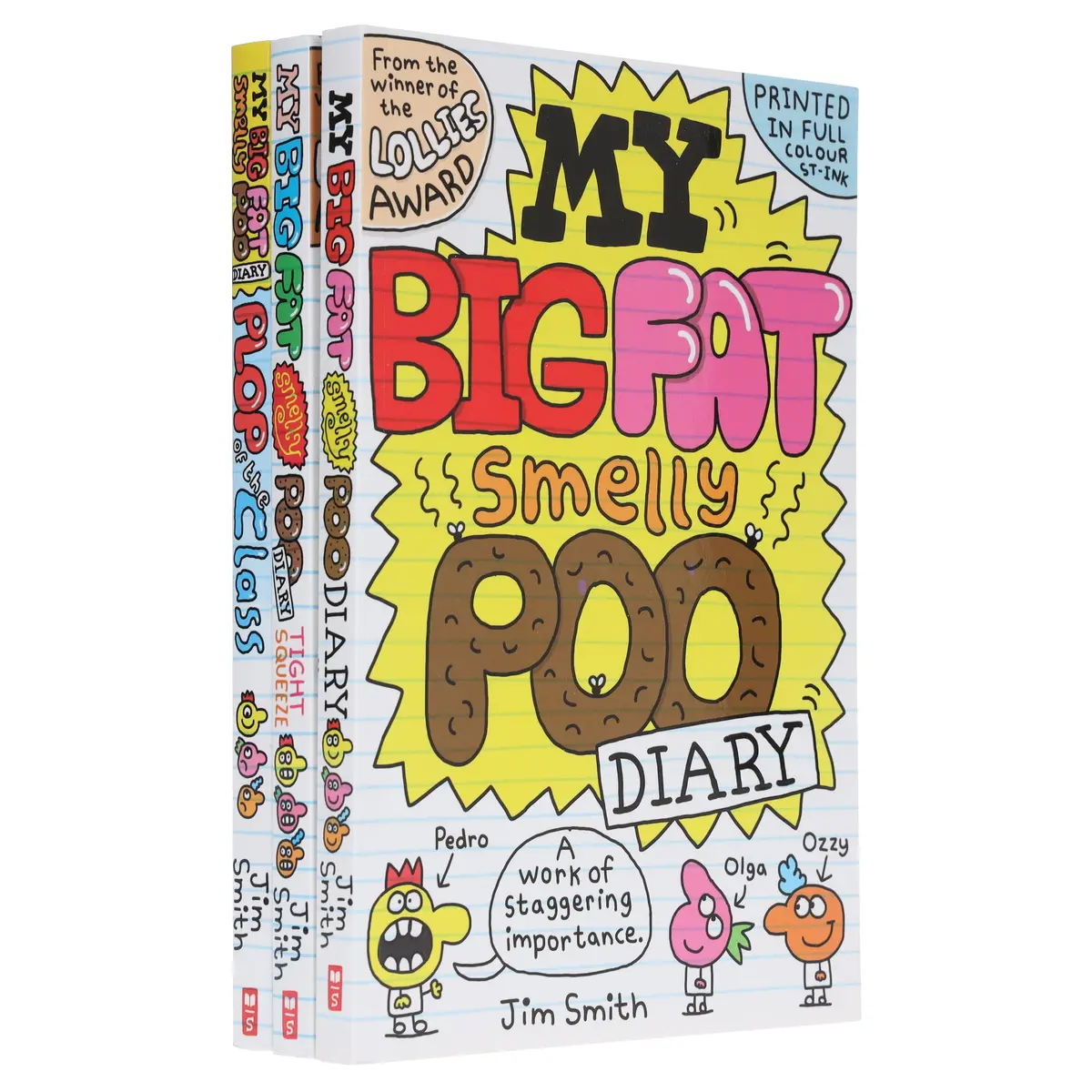 My Big Fat Smelly Poo Diary By Jim Smith 3 Full-Colour Graphic Novels Collection Set - Ages 7-12 - Paperback 1