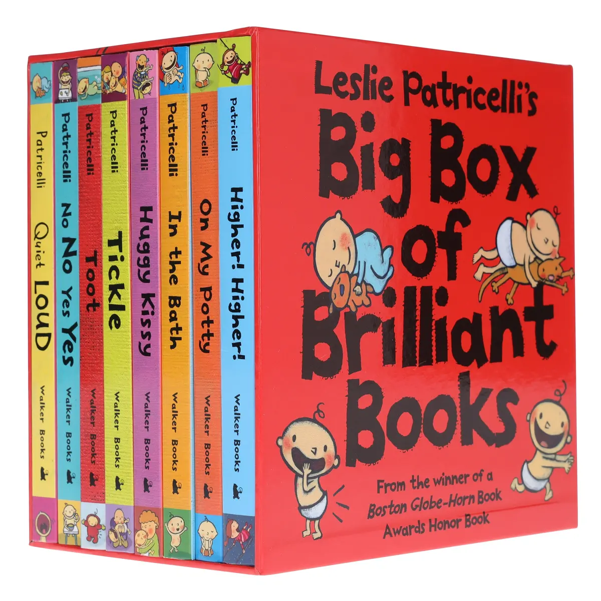 Leslie Patricelli's Big Box Of Brilliant 8 Books Collection Box Set - Ages 1-3 - Board Book 1