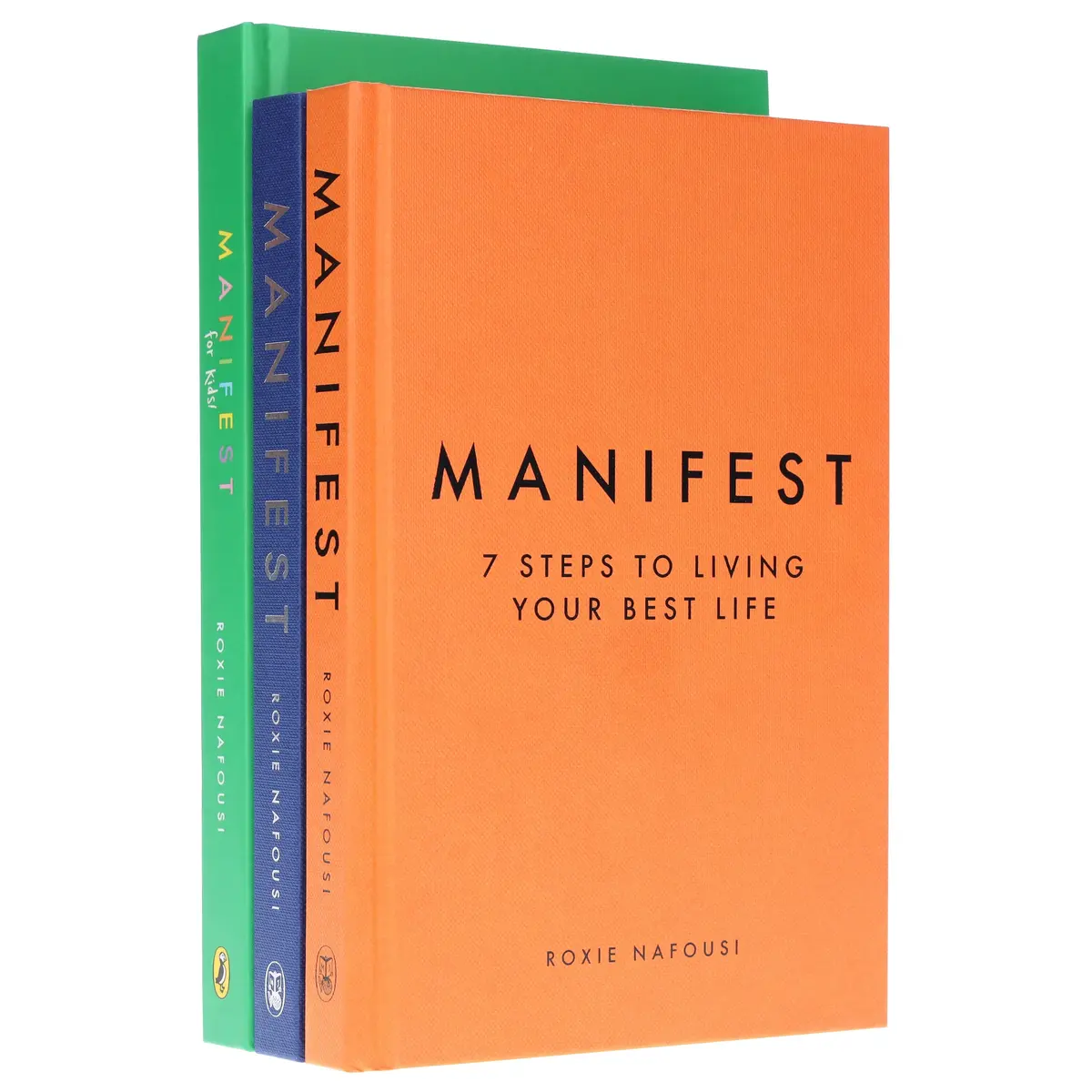 Roxie Nafousi Collection (Manifest For Kids, Manifest 7 Steps To Living Your Best Life & Manifest Dive Deeper) 3 Books Set - Non Fiction - Hardback 1
