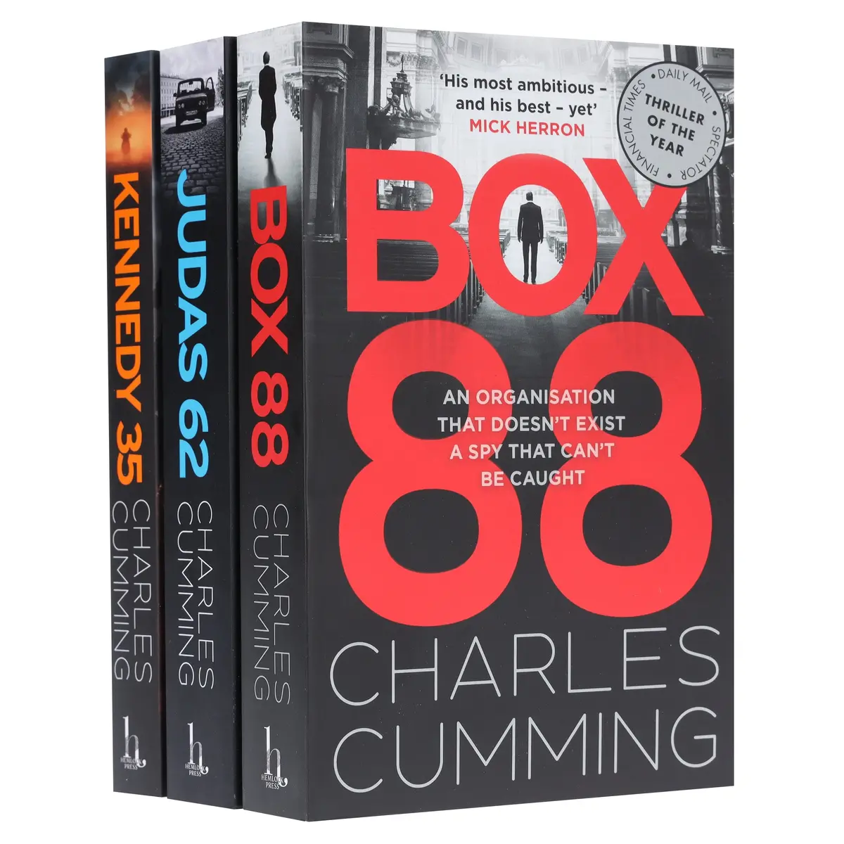 Box 88 Thriller Series By Charles Cumming 3 Books Collection Set - Fiction - Paperback 1