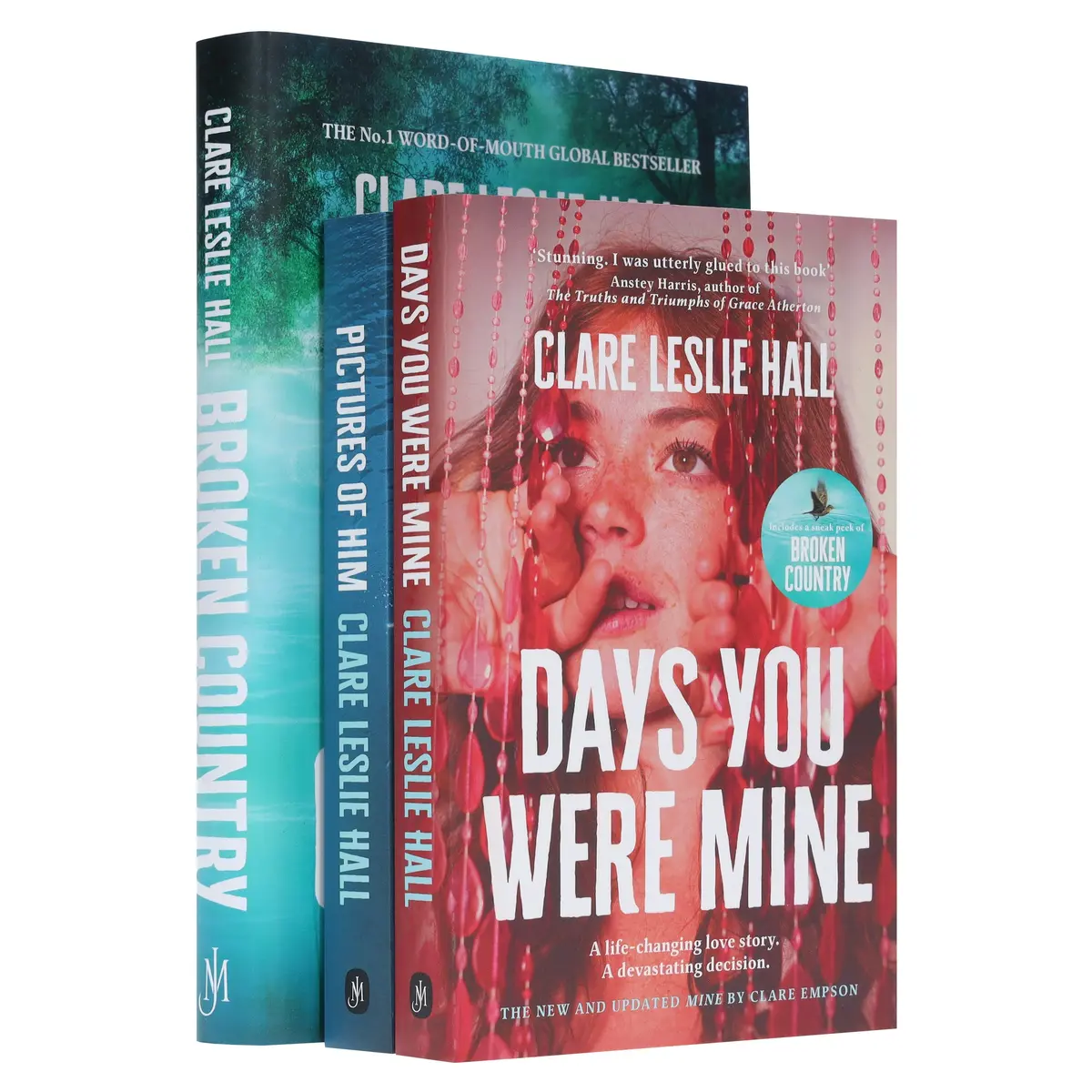 Days You Were Mine, Pictures Of Him & Broken Country By Clare Leslie Hall 3 Books Collection Set - Fiction - Paperback/Hardback 1