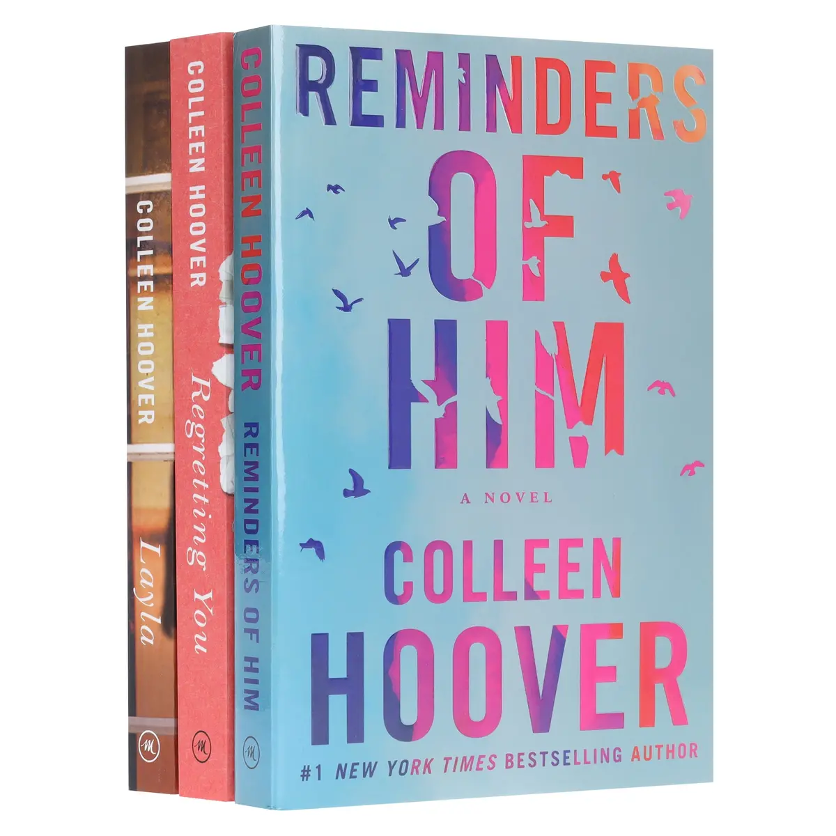 Colleen Hoover Novels (Reminders Of Him, Regretting You & Layla) 3 Books Collection Set - Fiction - Paperback 1