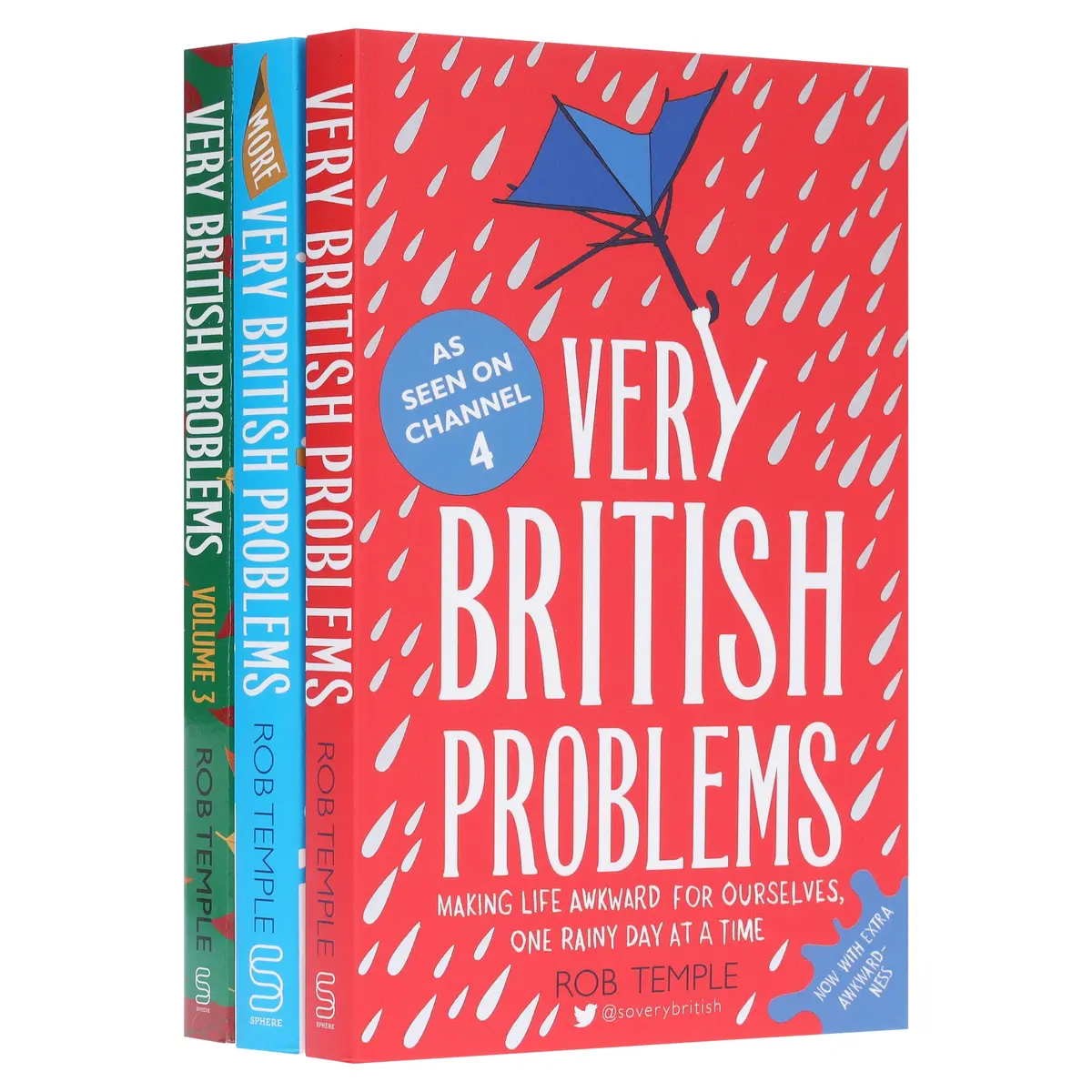 Very British Problems By Rob Temple 3 Books Collection Set - Fiction - Paperback 1