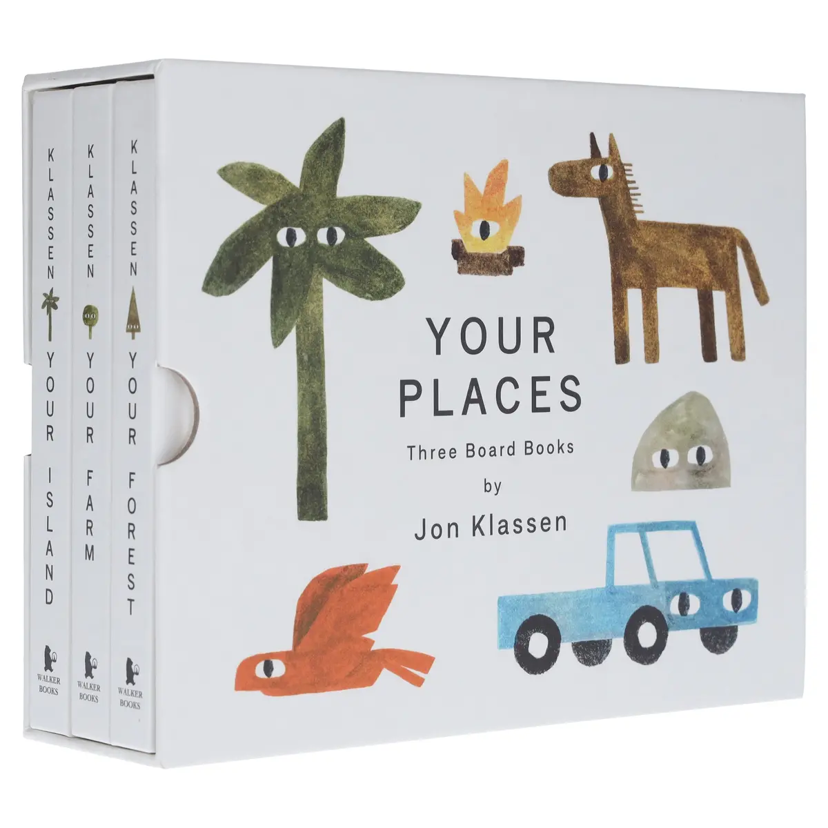 Your Places: A Trio Of Board Books For The Youngest Of Children By Jon Klassen 3 Books Collection Set - Ages 2-7 - Board Book 1