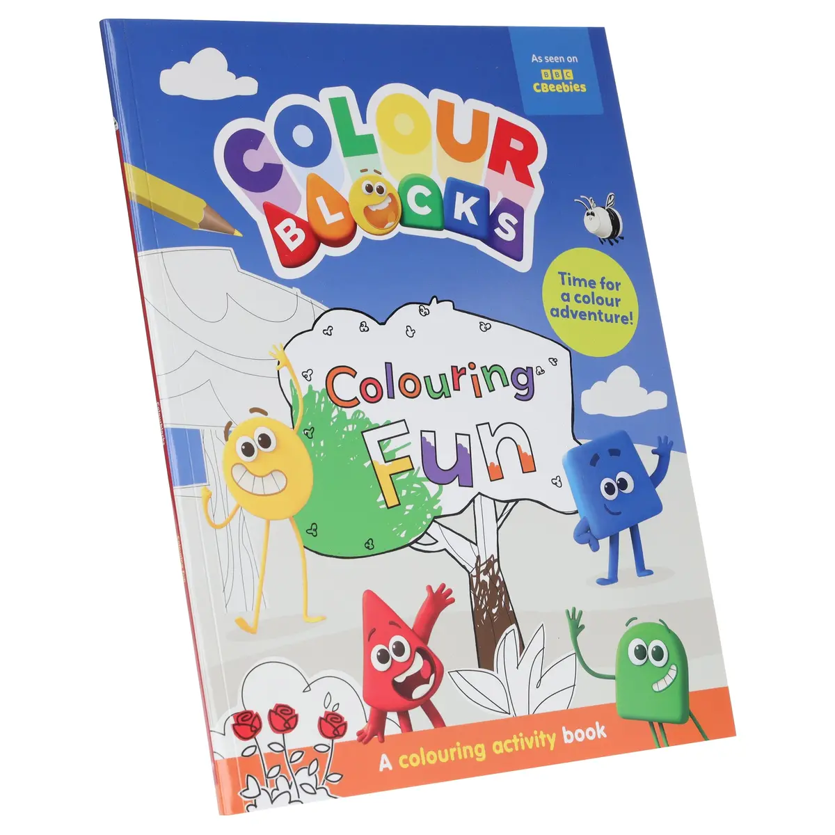 Colourblocks Colouring Fun: A Colouring Activity Book: Time For A Colour Adventure! - Ages 3-6 - Paperback 1