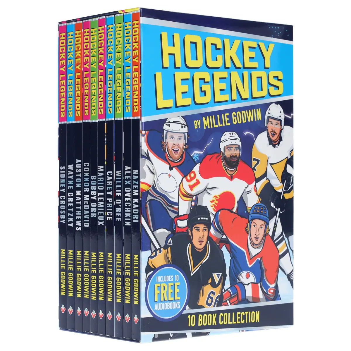 The Hockey Legends By Millie Godwin 10 Books Collection Box Set - Ages 7-9 - Paperback 1