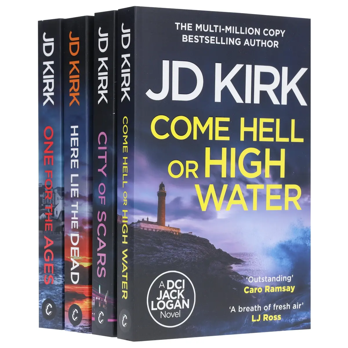 Dci Logan Crime Thrillers (Book 13-16) By Jd Kirk 4 Books Collection Set - Fiction - Paperback 1