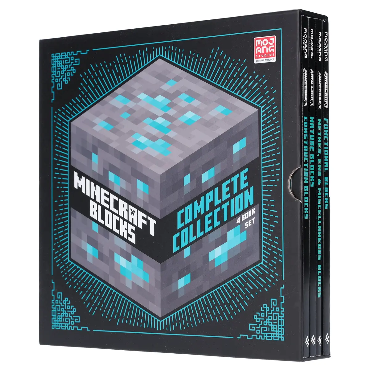 Minecraft Blocks Complete Collection 4 Books Box Set By Mojang Ab - Ages 8+ - Paperback 1