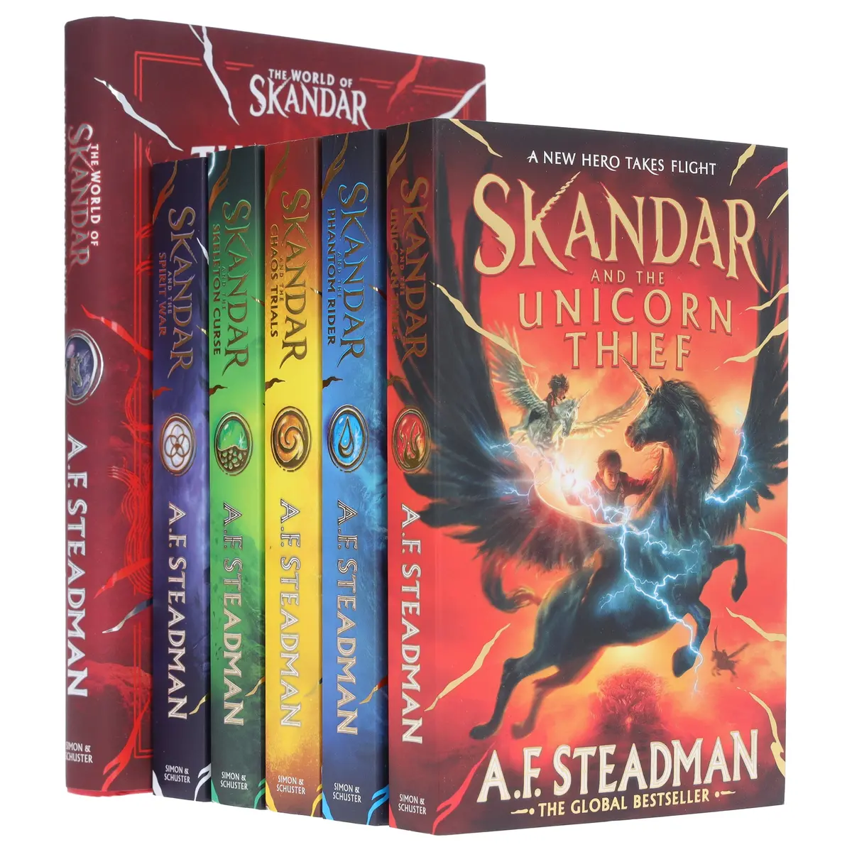 Skandar Series By A.F. Steadman 6 Books Collection Set - Ages 9-12 - Paperback/Hardback 1