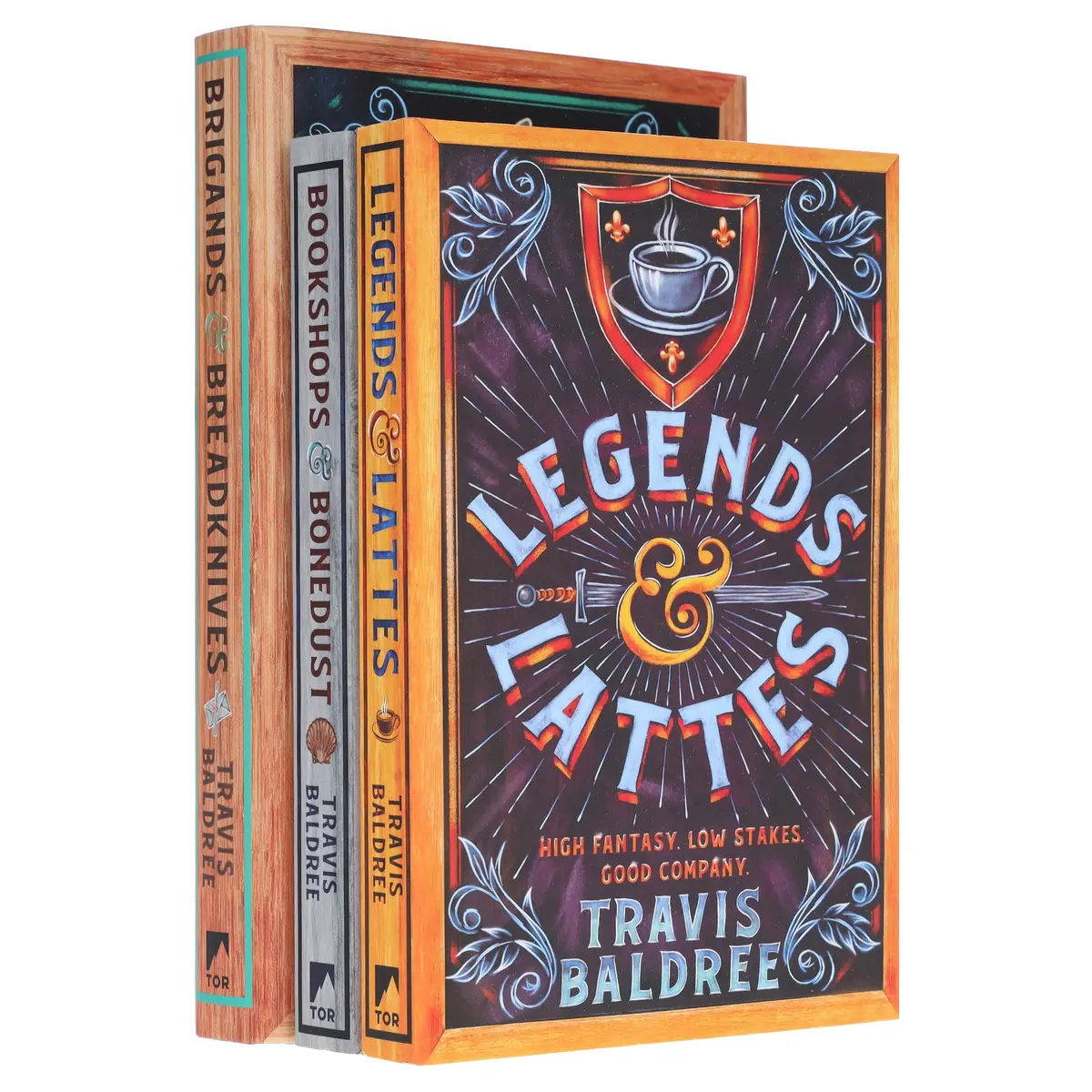 Legends & Lattes Series By Travis Baldree 3 Books Collection Set - Fiction - Paperback/Hardback 1