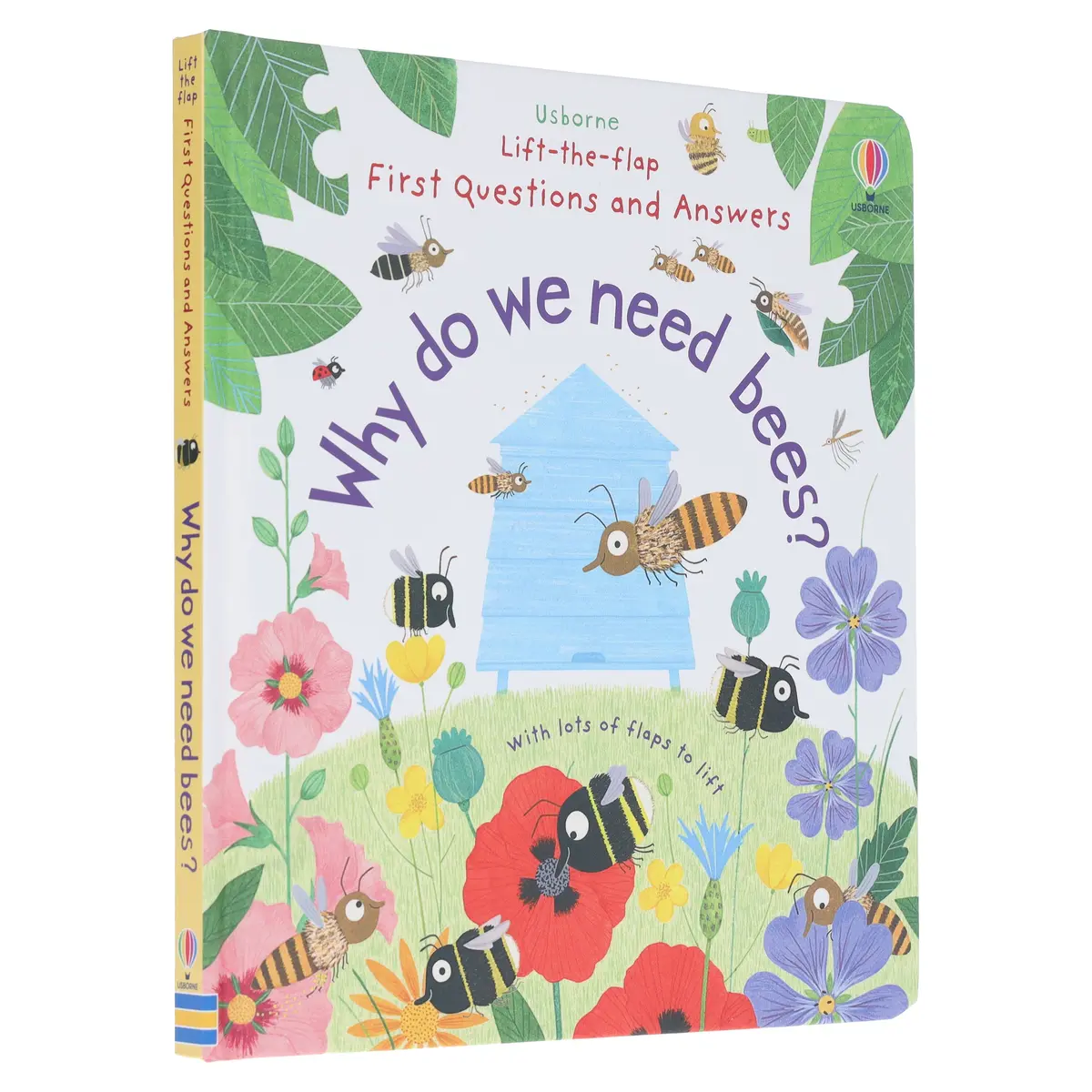 Why Do We Need Bees? (Usborne: Lift-The-Flap First Questions And Answers) By Katie Daynes - Ages 4+ - Board Book 1