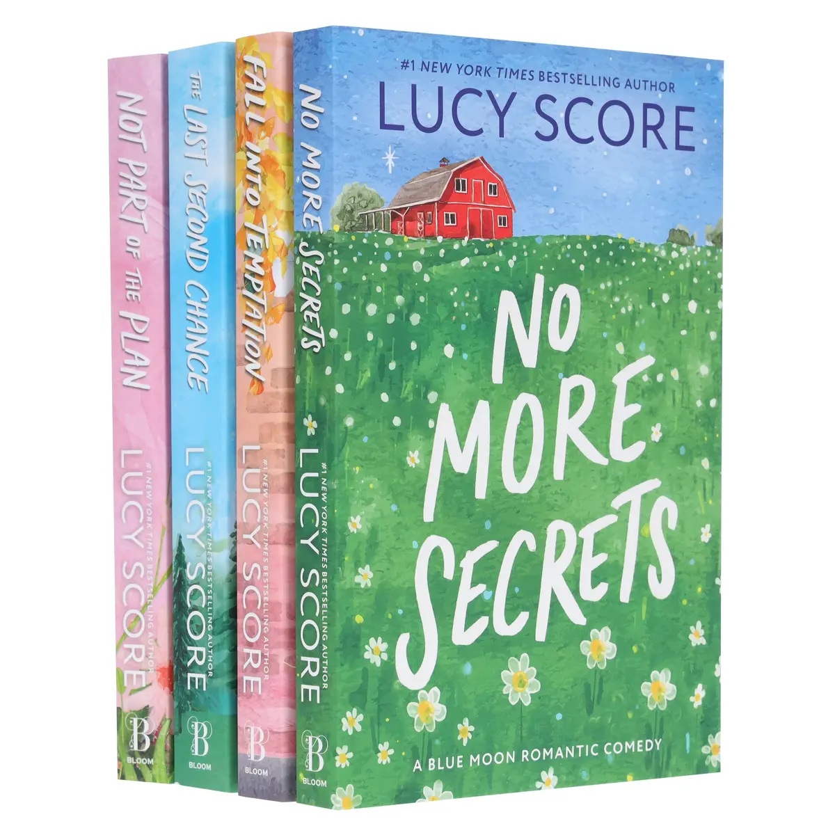 A Blue Moon Romantic Comedy Series By Lucy Score 4 Books Collection Set - Fiction - Paperback 1