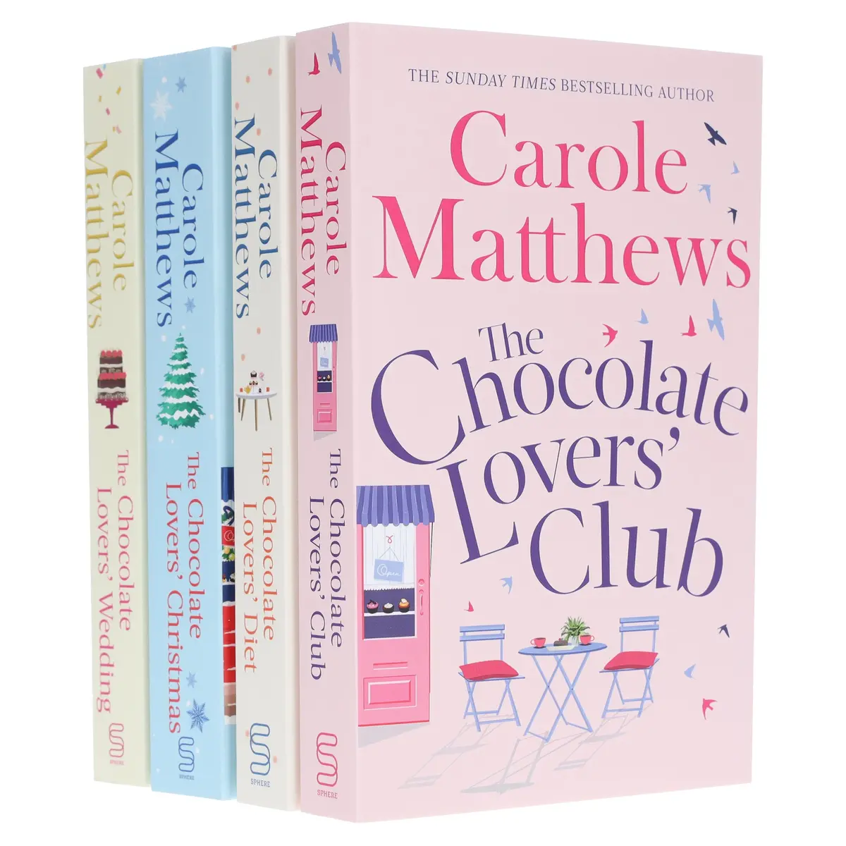 Chocolate Lovers' Club By Carole Matthews 4 Books Collection Set - Fiction - Paperback 1