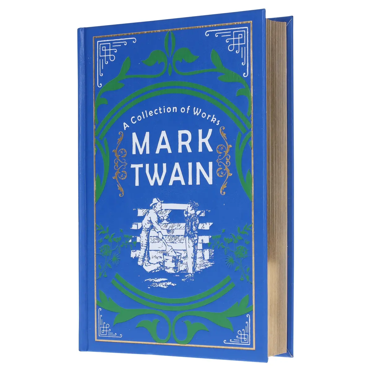 Mark Twain: A Collection Of Works - Fiction - Hardback (Leather-Bound) 1