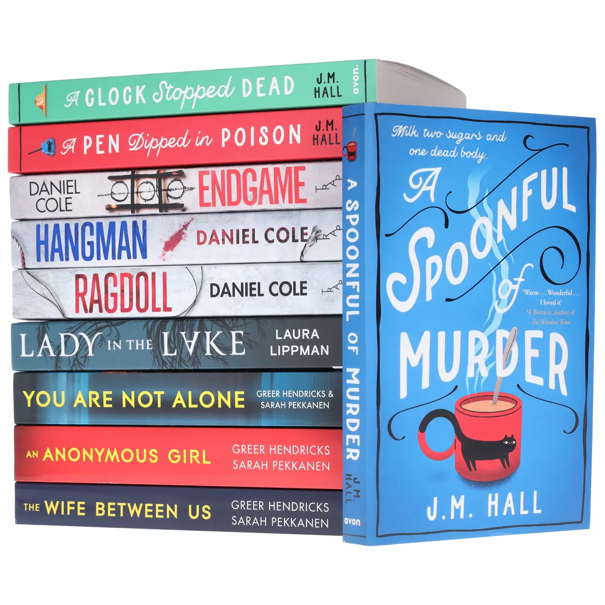 Psychological & Crime Thriller Collection Bundle 10 Books Set – Fiction - Paperback 1